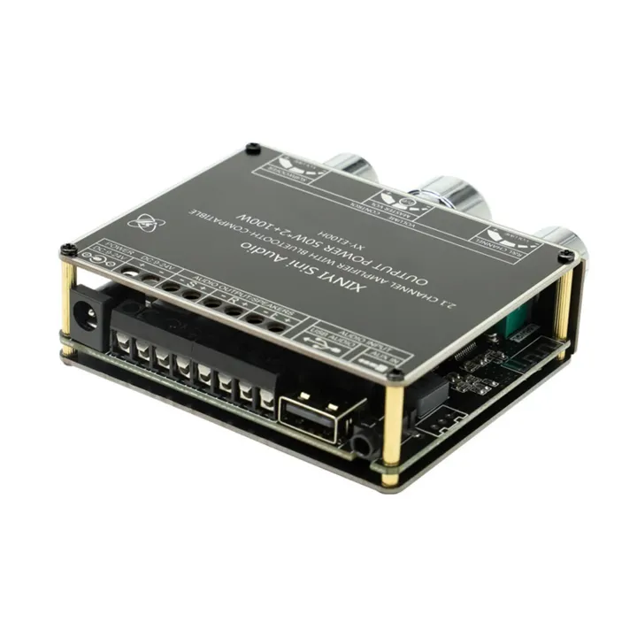 E100H%202.1%20Channel%20Bluetooth%205.1%20Audio%20Amplifier%20Board%20Module%20TPA3116D2%2050Wx2+100W%20High%20Power%20Subwoofer%20Amplifier%20Board%20-%20Image%202