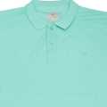 Light Green Stylish Cotton Polo T-Shirt For Men. 