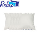 Tulip Relax Fiber White Stripe Fiber Cushion (Set Of Five) -16X16. 