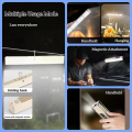 Rechargeable LED Work Light with Magnetic Base & Hook | Portable COB Flood Light Flashlight | 5 Lighting Modes USB Type-C Camping Emergency Repair Lamp - Smartgallery. 