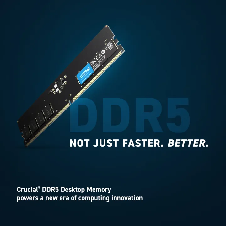 Crucial%20RAM%2032GB%20DDR5%205600MHz%20UDIMM%20Desktop%20RAM%20-%20Image%202