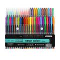 Modeow Glitter Gel Pens 48pcs Gel Pen Set Glitter Highlighter Metallic Pens Quick-drying Ink Smooth Writing Back to School Supplies Yellow Gel. 