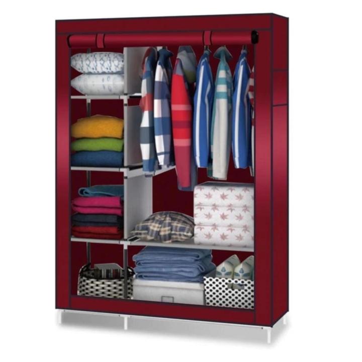 Portable Storage Wardrobe - Keep Your Clothes Organized | Daraz.com.np