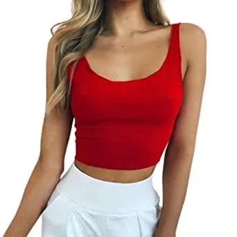 Crop%20Sando%20Top%20T-Shirt%20Short%20Sleeve%20Loose%20Fit%20Casual%20Style%20Women's%20Clothing%20-%20Image%204