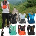 INOXTO 5L Hydration Vest Backpack Water Running Vest Pack with 1pc 1.5L Water Bladder and 2pcs 450ml Soft Water Bottles. 