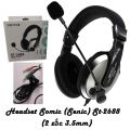 SENICC ST2688 Wired Gaming Headset 3.5mm PC Over-ear Headphone With Microphone. 