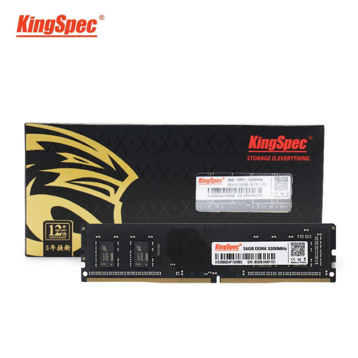 Kingspec DDR4 16GB 3200MHz Desktop RAM With 1 Year Warranty