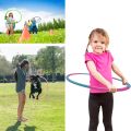Hula Hoop Pilates Fitness Circles, Free Weight Adjustment Weighted Hula Hoop,Detachable Fitness Hoola Hoops. 