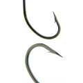 100pcs Boxed Marusei Hooks Crooked Barbed Sharp Black High Carbon Steel Wild Fishing Hooks. 