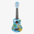 Frog Printed Ukulele Cute 21 Inch Wooden Ukulele, Beginners Simulation Little Kinds Young Children, Music Instrument. 