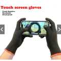 PUBG / Free Fire Full Cots Touch Screen Game Controller Sweat Proof Gloves With Grip - 1 Pair. 