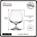 Ocean Classic Brandy  Glass Set. 