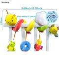 Wenefang Newborn baby soothing bed rattles coax baby to sleep small animal Luxury bed bell with teething Early Learning educational hand puppet. 