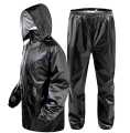 Men's Waterproof Bike/Scooter Solid Raincoat With jacket And Paints. 