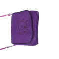 Purple Color Side Teddy Bag For Baby Girl. 