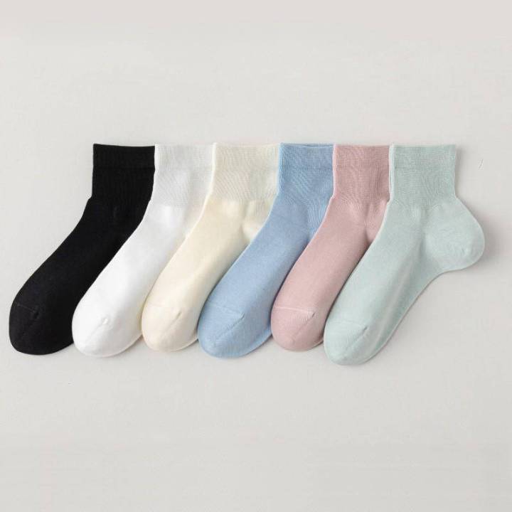 Women's Stylish Quarter Socks - Model 24SY-2305