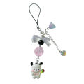 Sanrio Phone Chain Hello Kitty Keychain Pochacco Earphone Case Lanyard Bag Decor ZHIYU. 
