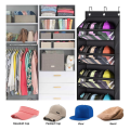 Over Door Hat Racks for Baseball Caps Hat Organizer for Baseball Caps with 3 Hooks Caps Display. 