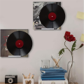 8 Piece Clear Vinyl Record Shelf Wall Mount Acrylic Album Record Holder Display Vinyl Record Shelf Stand. 