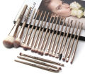 MAANGE 20pcs Makeup Brushes Set Professional Eye Shadow Powder Foundation Brush Best Blending Concealer Cosmetic Tools with Bag MAG5748JJ+0117f. 