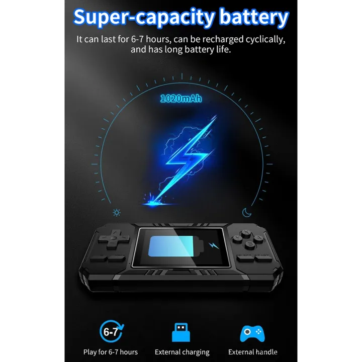 Green%EF%BC%8DLCD%20color%20screen%208%20handheld%20portable%20retro%20mini%20game%20slot%203.0%20inch%20game%20console%20with%20built-in%20500%20games%20-%20Image%204
