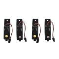 FORIDE 4X White Led Number License Plate Light Replacement For Hiace Hi- H200 2004-2012 Car Accessories. 