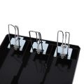 2X 3-Grid Money Cash Coin Register Insert Tray Replacement Cashier Drawer Storage Register Tray Box Classify Store. 