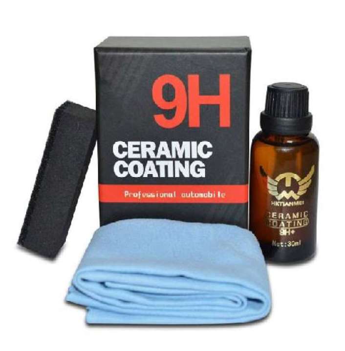 High Gloss 9H Ceramic Coating Kit, 30Ml (1Pcs)