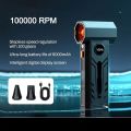 Portable 100000 RPM Electric Air Blower Dust Blower USB Rechargeable High-Speed Turbo Fan Adjustable Wind Speed Turbo Jet Fan Car. 