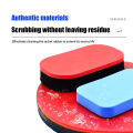 1Pc Portable Red Table Tennis Racket Cleaner Dust Remover Pong Paddle Rubber Sponge Eraser Wipes Tool For Paddles. 
