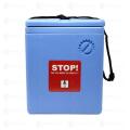 Large Vaccine Carrier With 4 Icepacks -Capacity 1.6 Ltrs ( Medical Ice Box). 