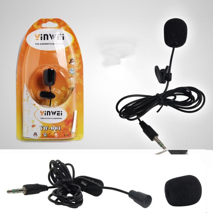 3.5Mm Yinwei Clip On Mini Microphone For Smart Phone