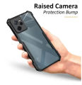 For Realme C35 Back Case - Clear PC Back Hybrid Transparent Phone Cover. 