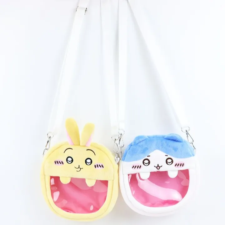 Cute%20Plush%20Shoulder%20Messenger%20Bag%20Usaki%20Hachiware%20Crossbody%20Bag%20Cartoon%20Transparent%20Chiikawa%20Bag%20Women%20-%20Image%208