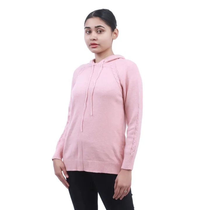 Pink%20Solid%20Hoodie%20For%20Women%20(SK-88)%20-%20Image%202
