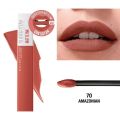 Maybelline Super Stay Matte Ink Liquid Lipstick 70 Amazonian - 5ml. 