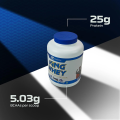 Ronnie Coleman King Whey Protein 5lbs 2.27kg Chocolate Flavor with 100% Whey Protein ISOLATE and Concentrate Blend. 
