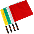 4pcs Referee Flag Volleyball Linesman Flags Referee Hand Flags Volleyball Referee Flag Volleyball Line Judge Flags. 