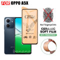 3 IN 1 OPPO A5X Ceramic Tempered Glass for OPPO A5 Pro A3 Pro A3X Camera Lens Glass Screen Protector and Back Film. 