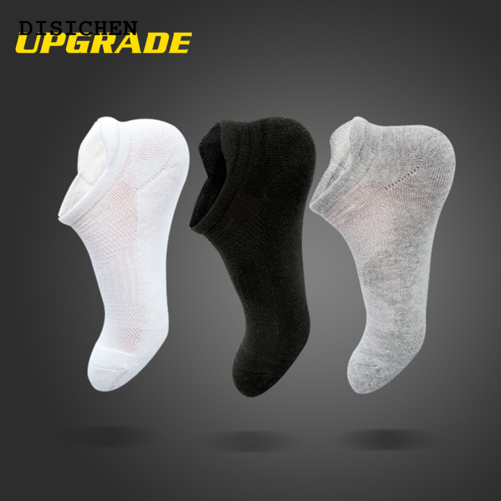 DISICHEN High Quality Men Women Coolmax Combed Cotton Socks Cycling Breathable Basketball Running Fitness Outdoors Badminton Tennis Sport Socks
