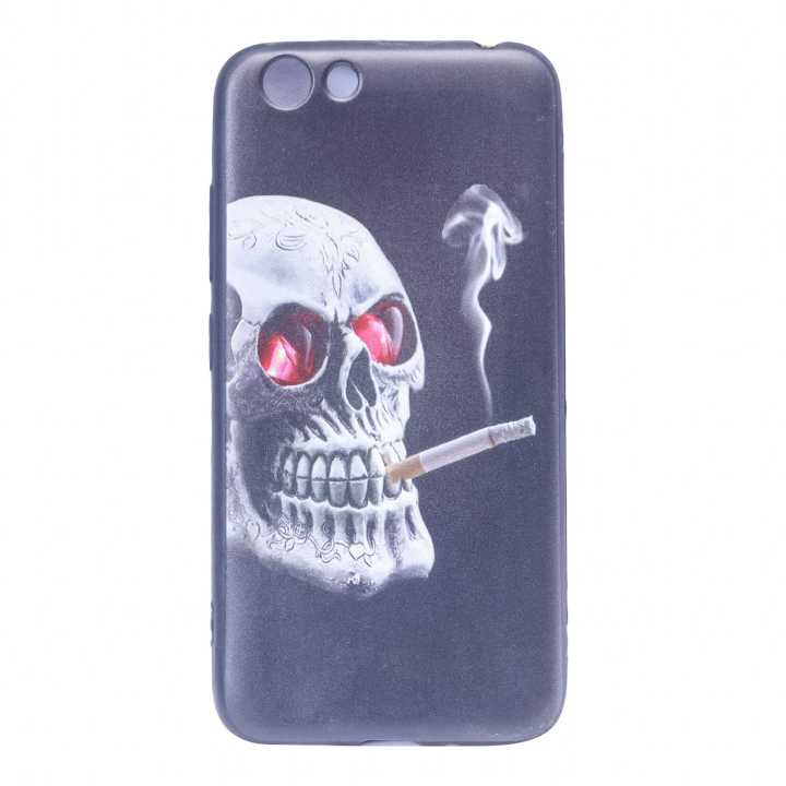 Vivo Y53 Skull Printed Mobile Back Cover