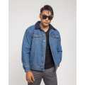 LOGO Men's Denim Jacket. 