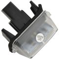 NAMUNY 4Pcs Car LED License Plate Light Parking Light External License Plate Light for. 