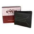 Ever Nepal Black Color Genuine Leather Coin Pocket Wallet For Men. 