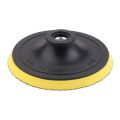 A pair of Polishing pads. 