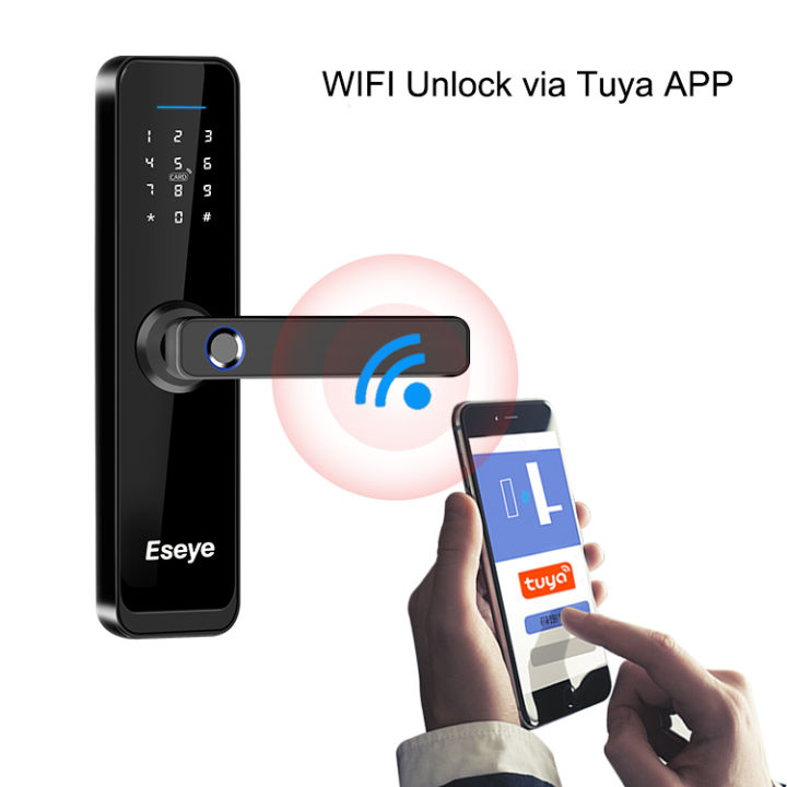 Eseye%20Easy%20Biometric%20Fingerprint%20Keyless%20Entry%20Alexa%20for%20Home%20App%20Finger%20Smart%20Digital%20Door%20Lock%20Remote%20Control%20-%20Image%202