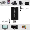 Video Capture Card HDMI to USB Game & Video Capture USB 2.0 Video Capture. 