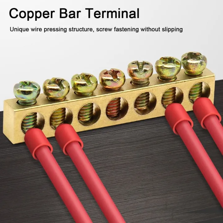 Grounding%20Bars%20Copper%20Wire%20Connector%20Multi-specification%20With%20Hole%20Screw%20Copper%20Bar%20Terminal%20Brass%20Row%20Junction%20Box%20Power%20Distribution%20Cabinet%20-%20Image%204