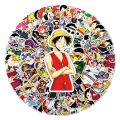 Artsy Home 25/50/100 Pcs One Piece Anime Stickers for Laptops and Skateboards Cellphone Guitar. 