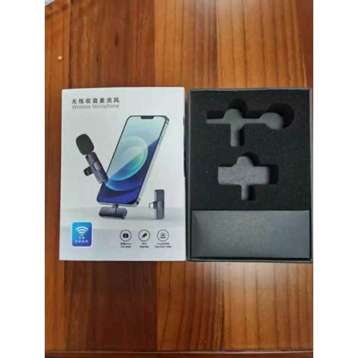 M8 Wireless Lavalier 2.4G Live Broadcasting Host Microphone Noise Reduction High Sound Quality Ultra Long Distance Small Microphone
